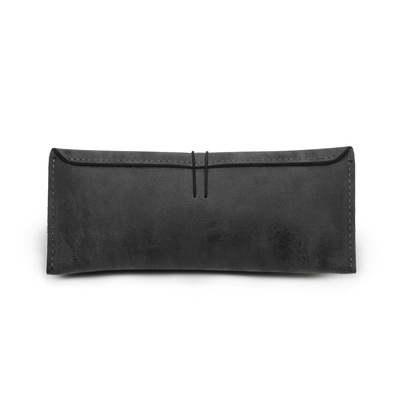 PU Leather Roll-Up Glasses Case