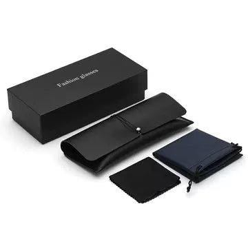 PU Leather Roll-Up Glasses Case