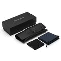 PU Leather Roll-Up Glasses Case