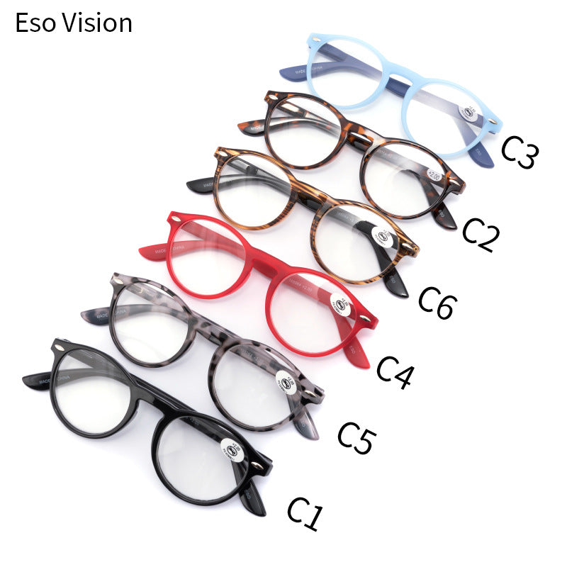 Round Frame Reading Glasses