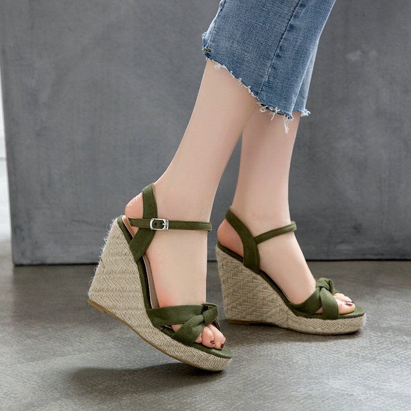 Espadrille Wedge Sandals