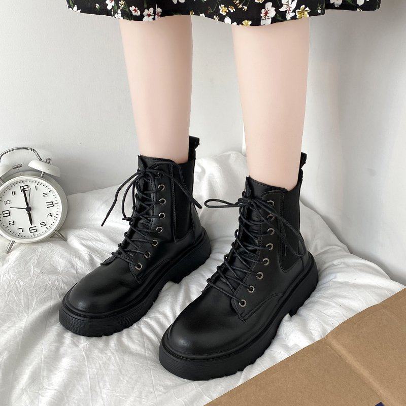 Women's Lace-Up Combat Boots