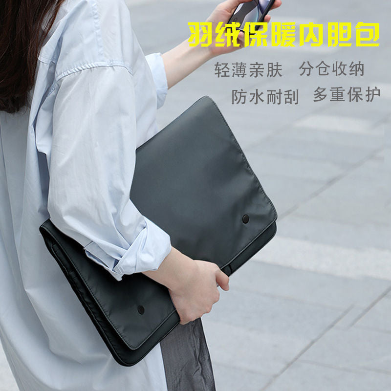 Magnetic Snap Laptop Folio Sleeve with 6-Compartment Organisation