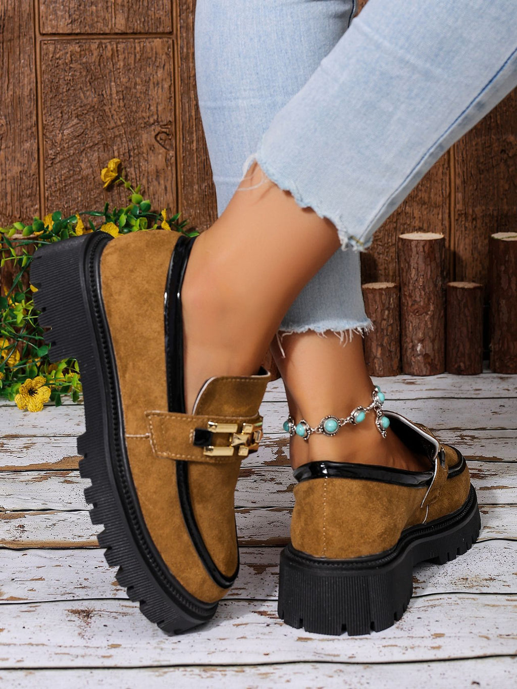 Chunky Platform Loafers