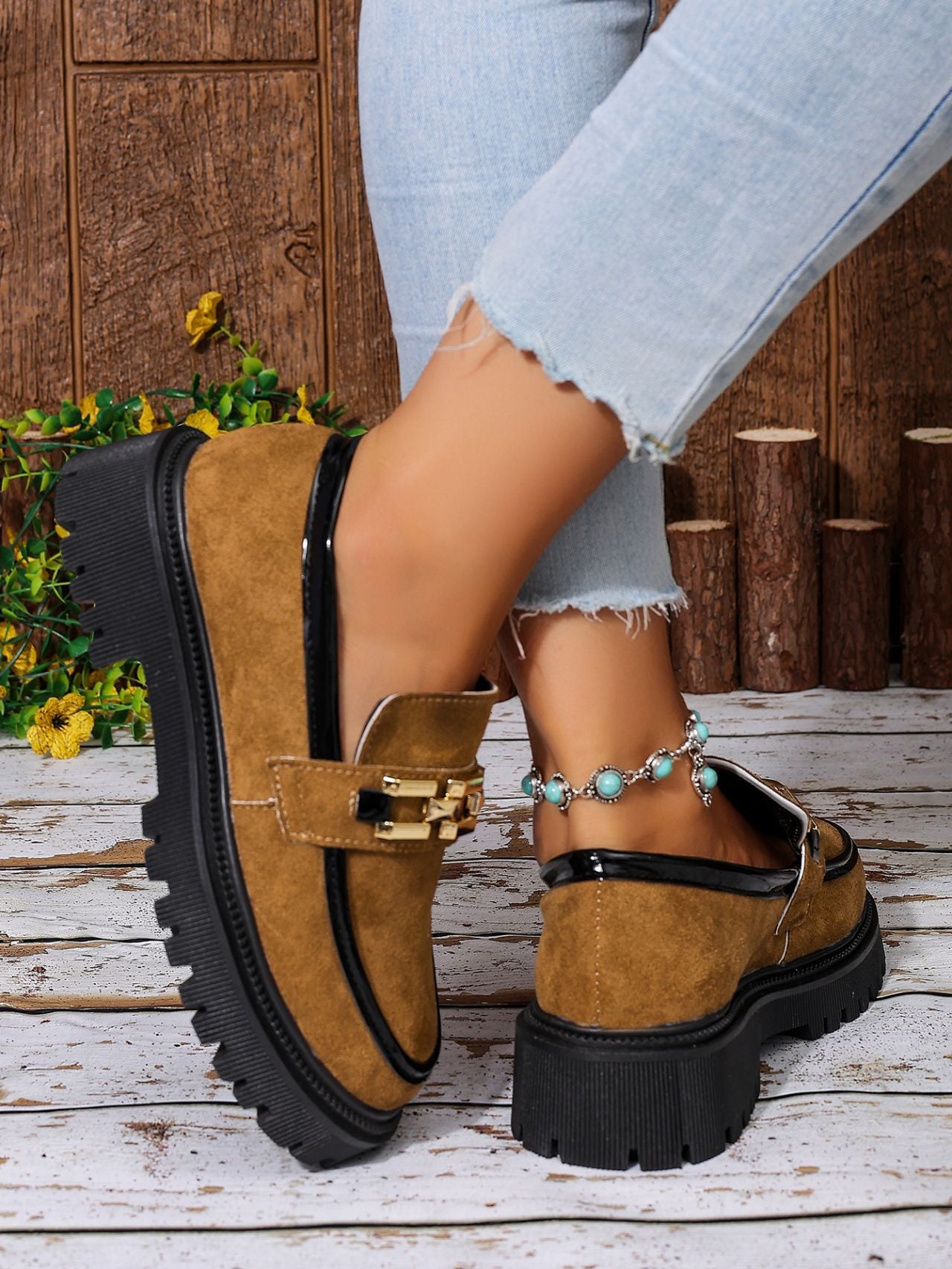 Chunky Platform Loafers