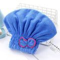 Microfibre Bow Hair Drying Turban Cap