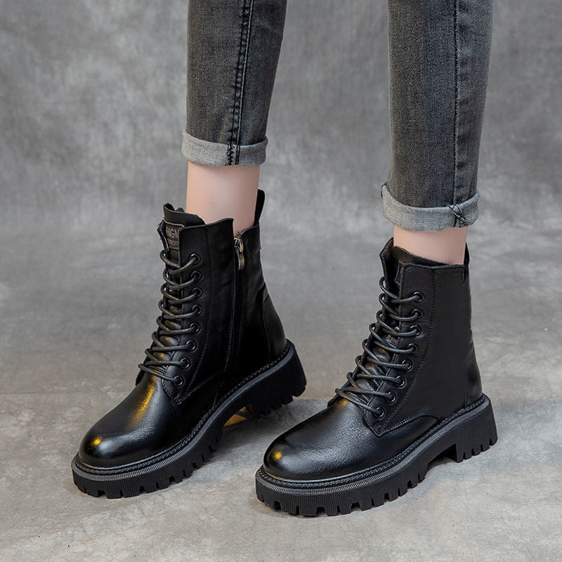 Platform Ankle Boots