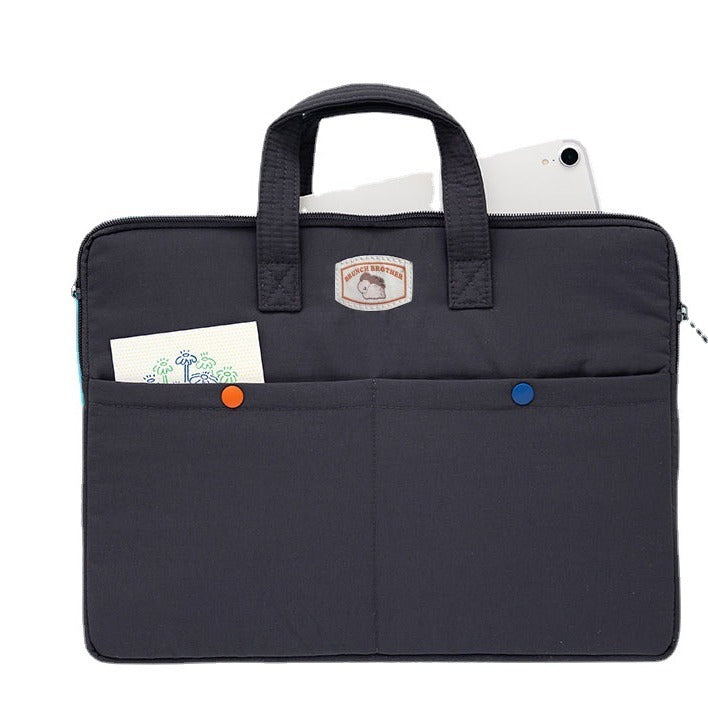 Quilted iPad & Tablet Pouch with Top Handles
