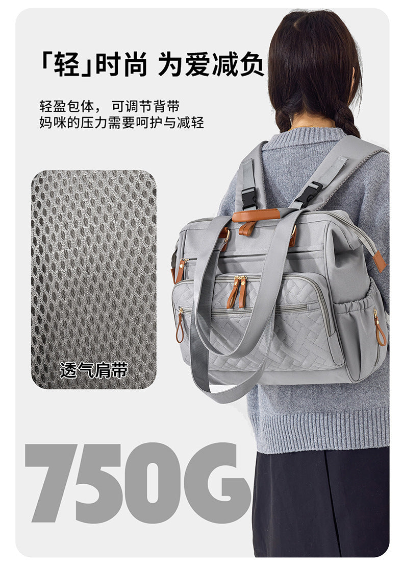 Large Capacity Quilted Mummy Bag
