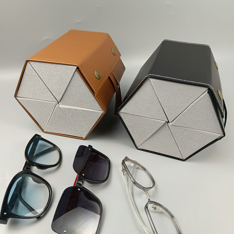 Hexagonal Folding Multi-Glasses Organiser Box