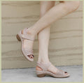 Rhinestone Wedge Sandal