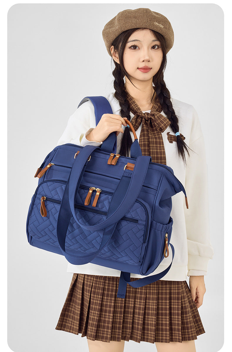 Large Capacity Quilted Mummy Bag