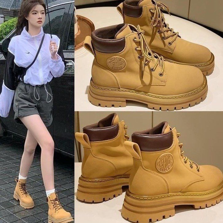 Women's Wheat Lace-Up Work Boots