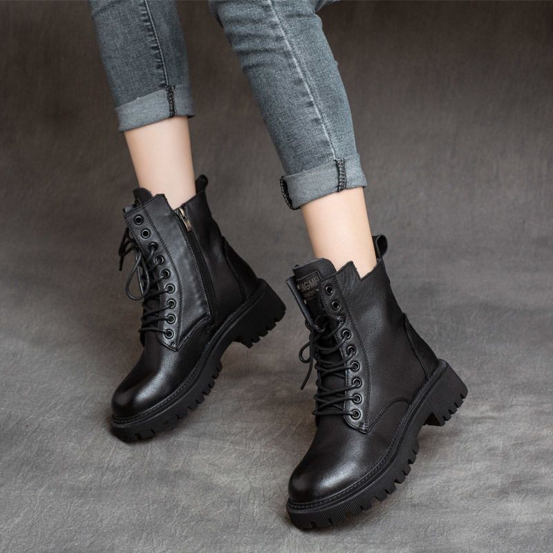 Platform Ankle Boots