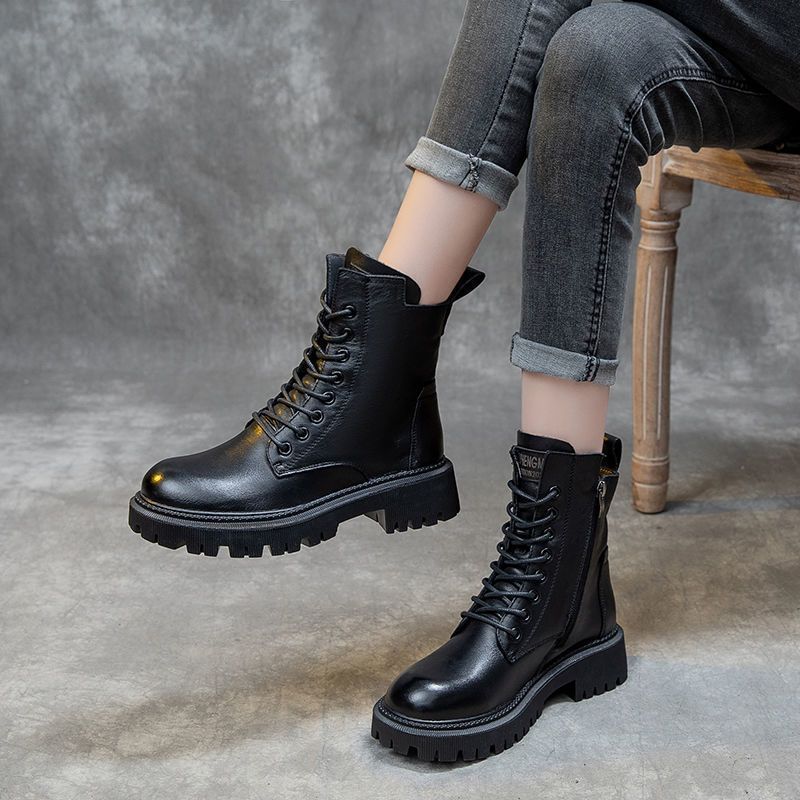 Platform Ankle Boots
