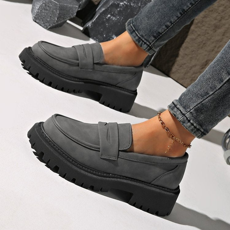 Chunky Platform Loafers