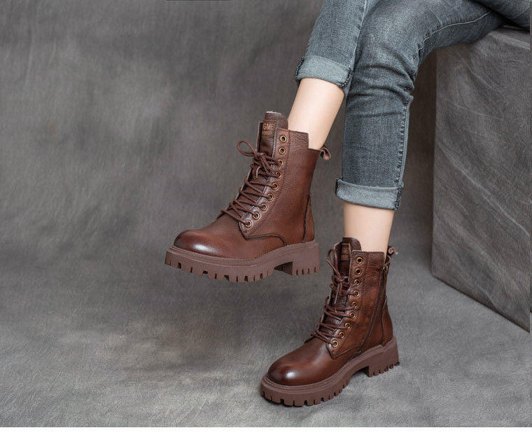 Platform Ankle Boots