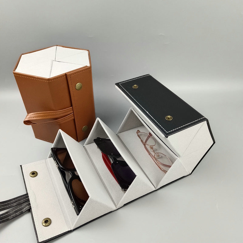 Hexagonal Folding Multi-Glasses Organiser Box