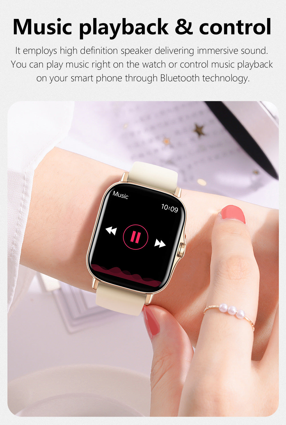 Music & Call Smart Watch