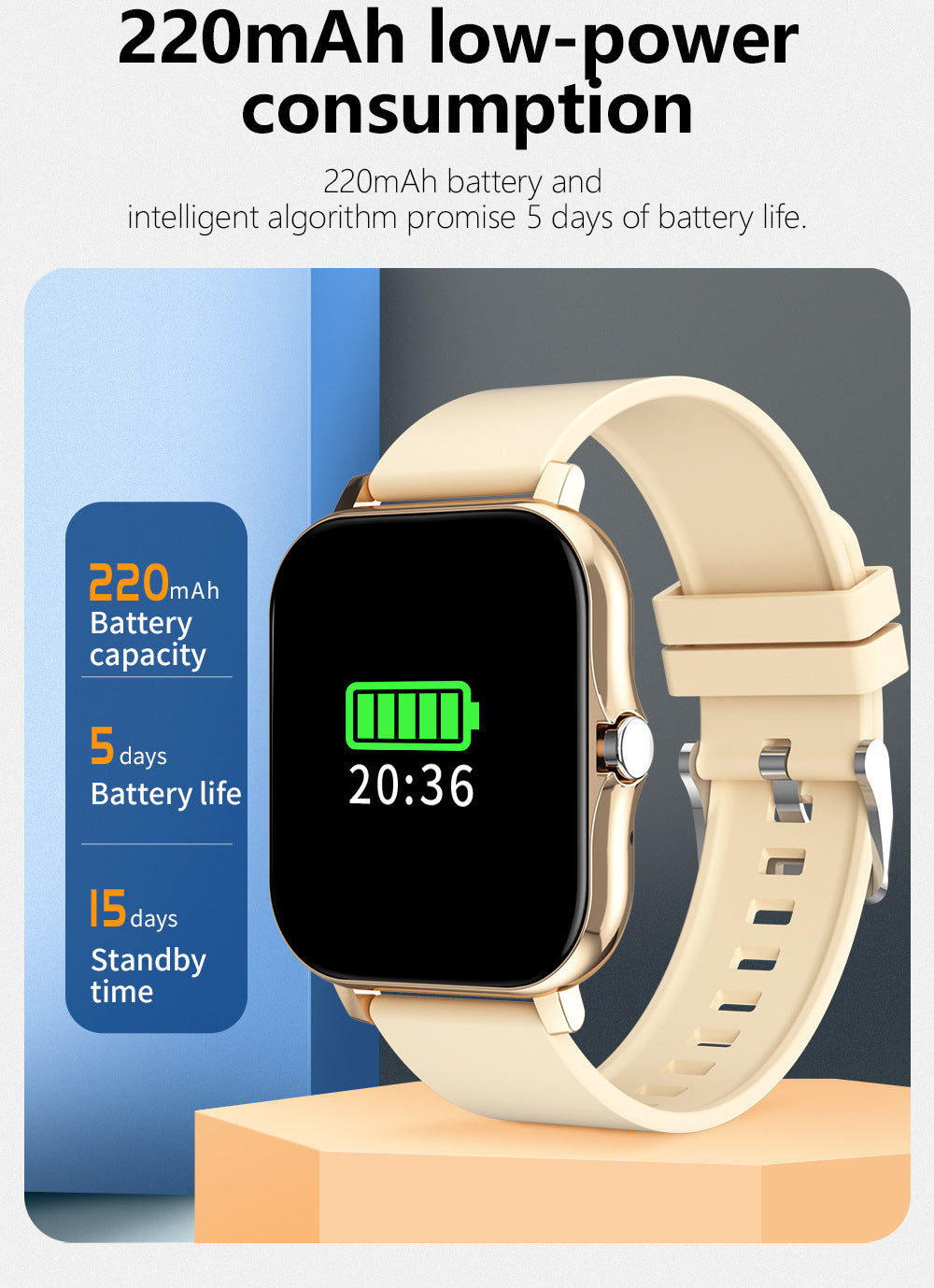 Music & Call Smart Watch