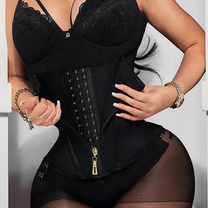 Waist Trainer – Zip & Hook Closure Shaper