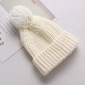 Chunky Knit Pom-Pom Beanie – Winter Hat for Women