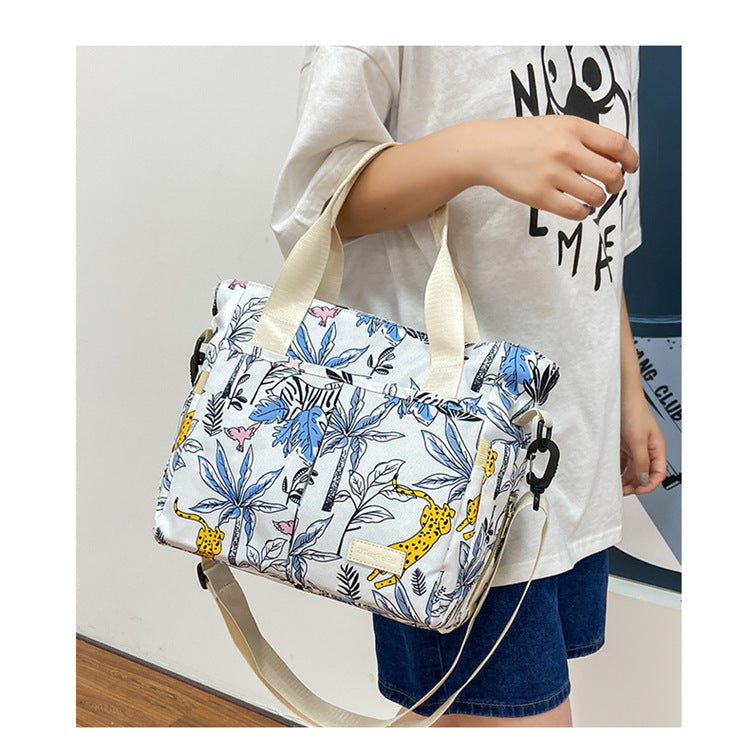 Oxford Print Mummy Tote Bag