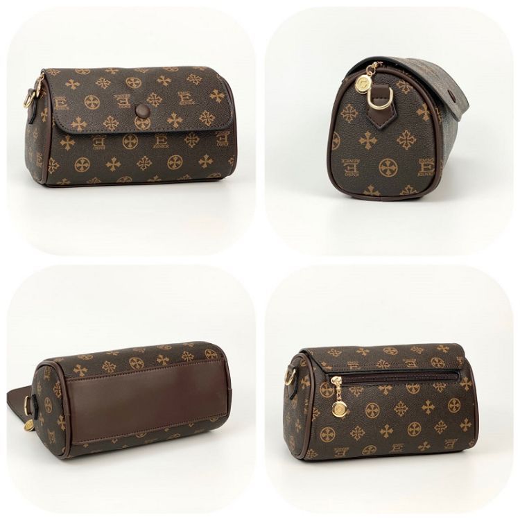 Monogram Barrel Crossbody Bag