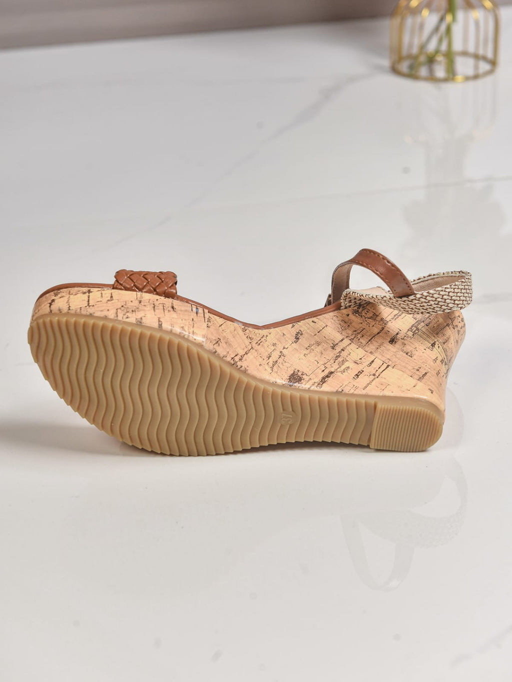Wedge Heel Platform Sandals,