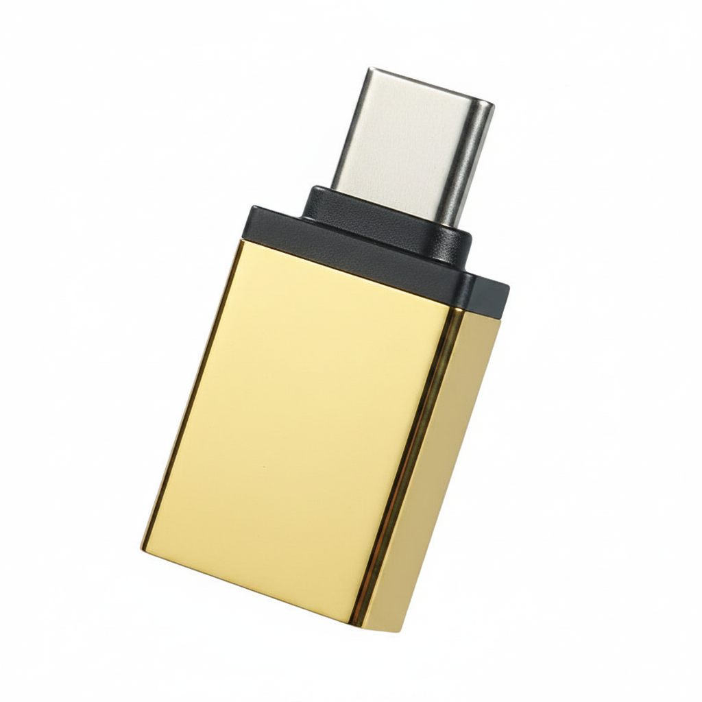 Gold USB-C Adapter