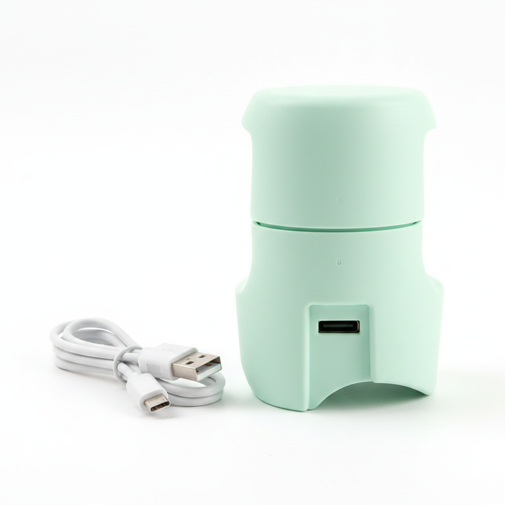 Mint green mini USB UV nail lamp