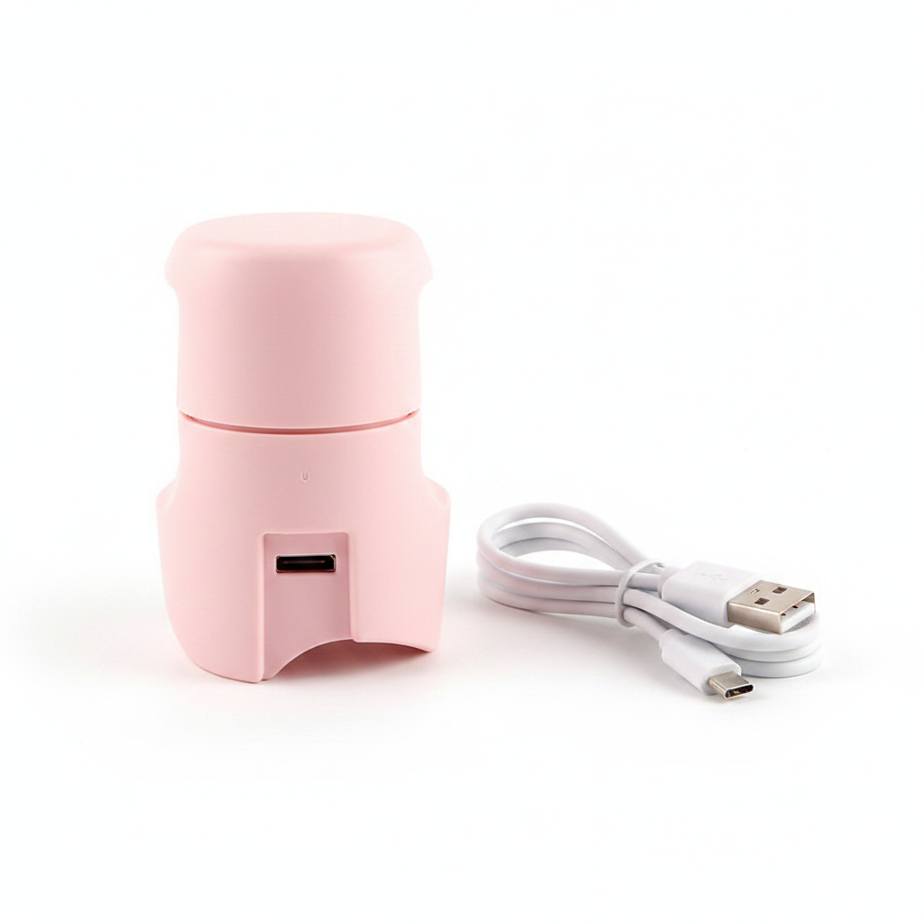 Pink mini USB UV nail lamp